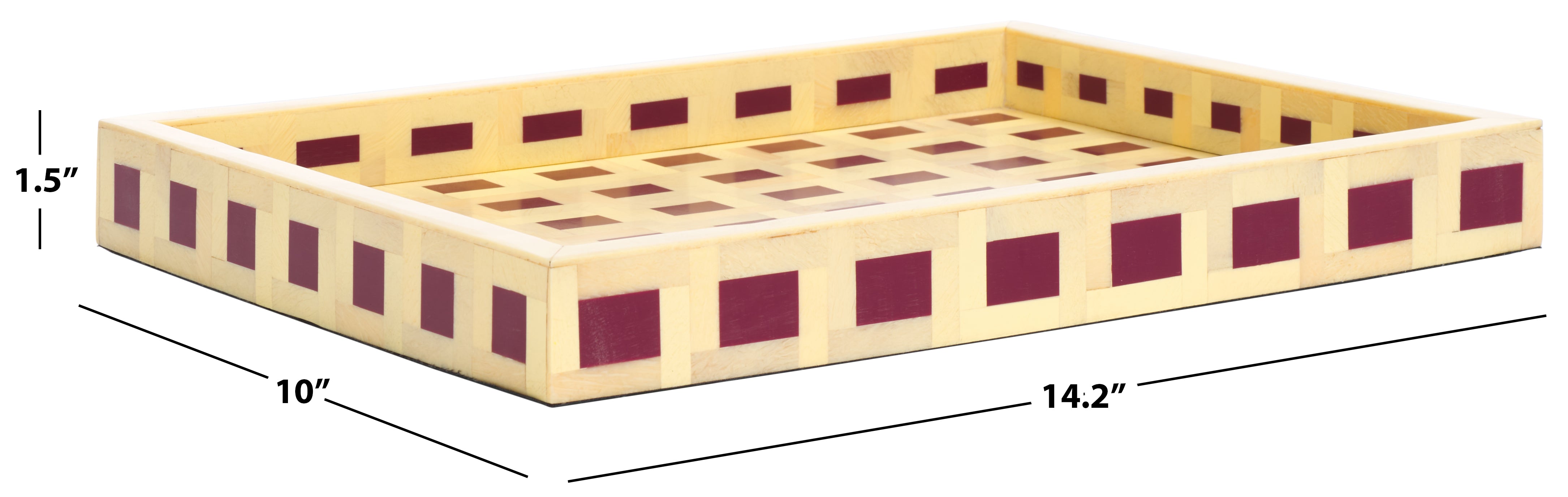 Safavieh Sati Resin Tray - Thumbnail 2