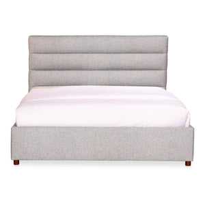 Moe's Home Collection - Takio Queen Bed Light Grey - RN-1139-29-0