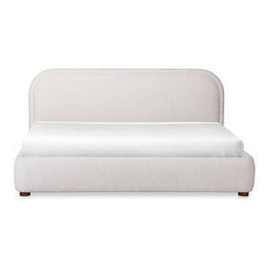 Moe's Home Collection - Colin Queen Bed Oatmeal - RN-1146-34-0