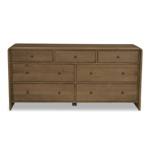 Moe's Home Collection - Riley 7 Drawer Dresser Oak - RP-1066-03