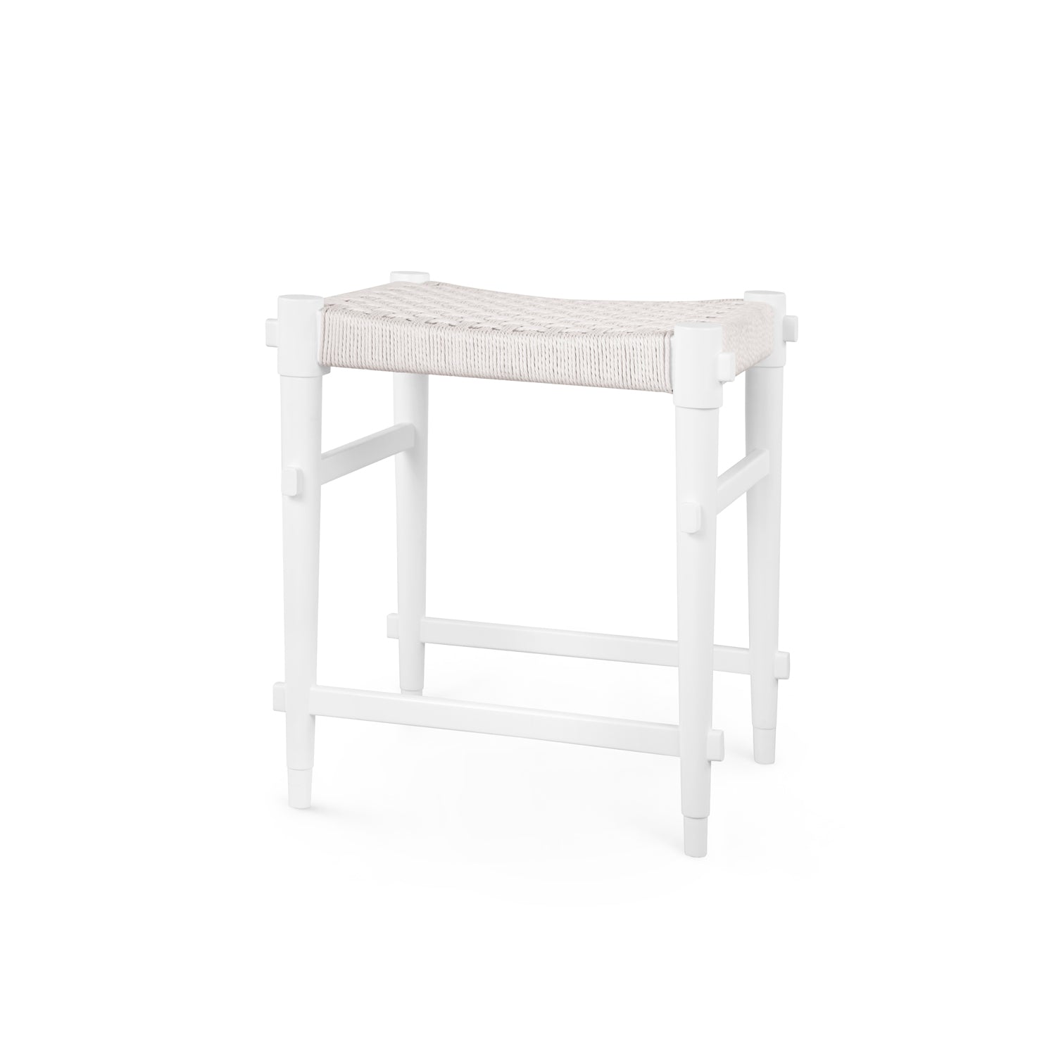 Villa & House - Rope Counter Stool - Eggshell White - RPE-575-09