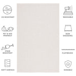SISAL ALL-WEATHER 420 IVORY