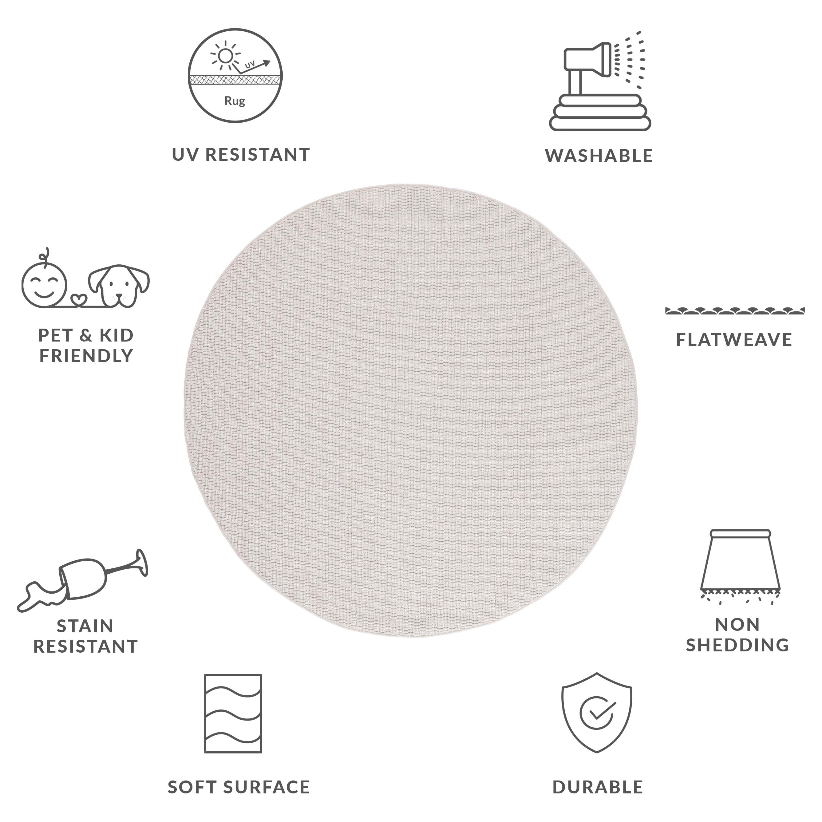 SISAL ALL-WEATHER 420 IVORY
