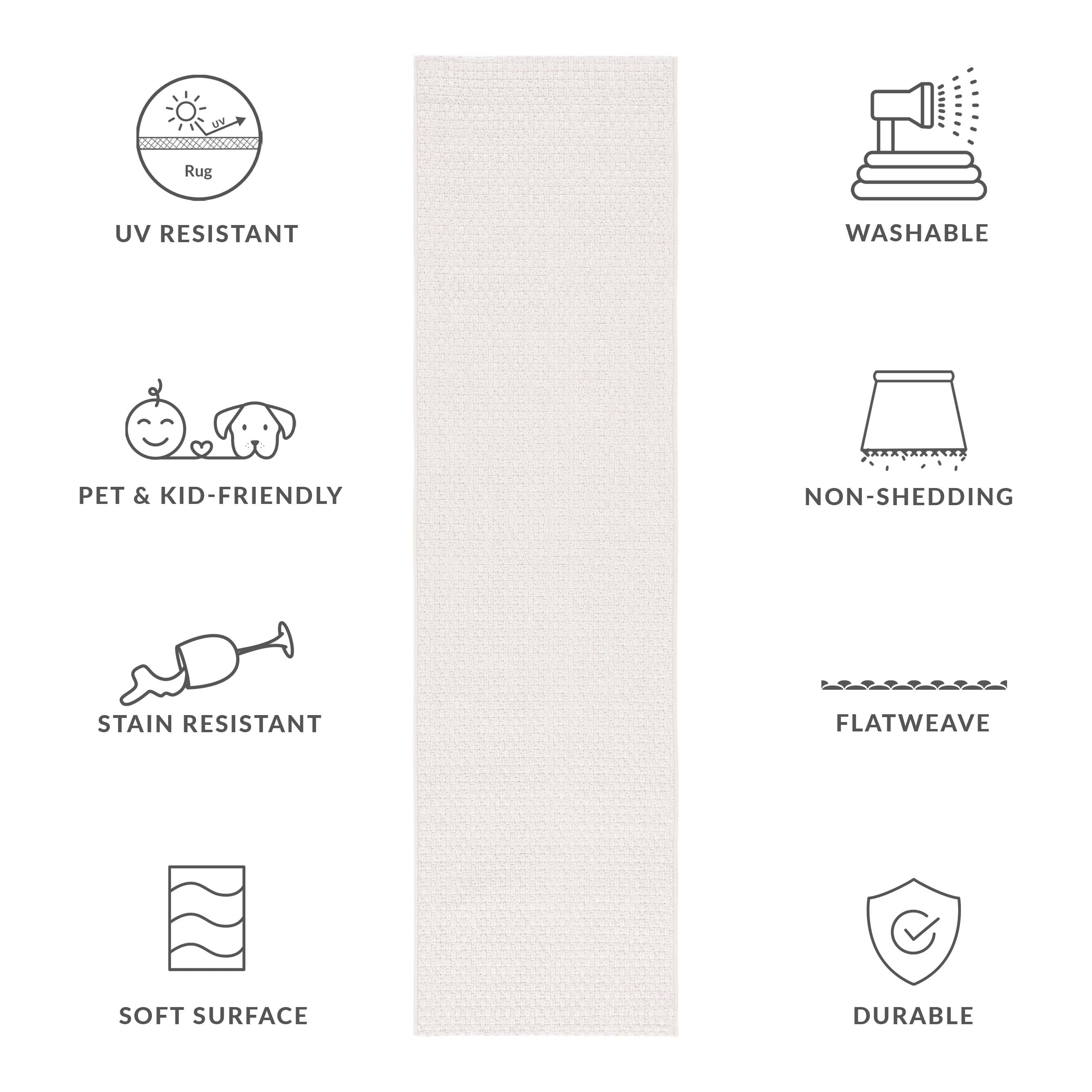 SISAL ALL-WEATHER 460 IVORY