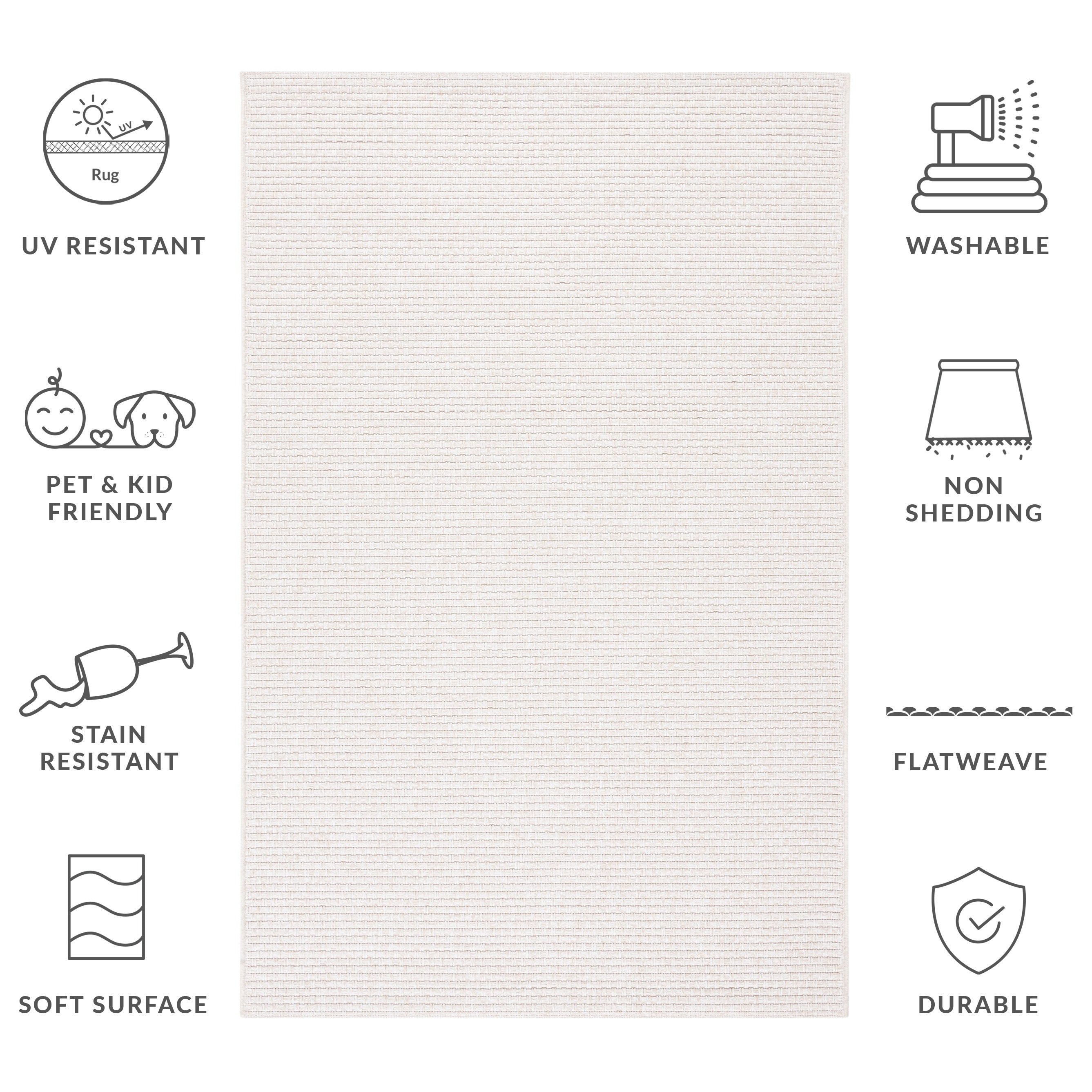SISAL ALL-WEATHER 460 IVORY