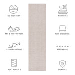 SISAL ALL-WEATHER 460 NATURAL / IVORY