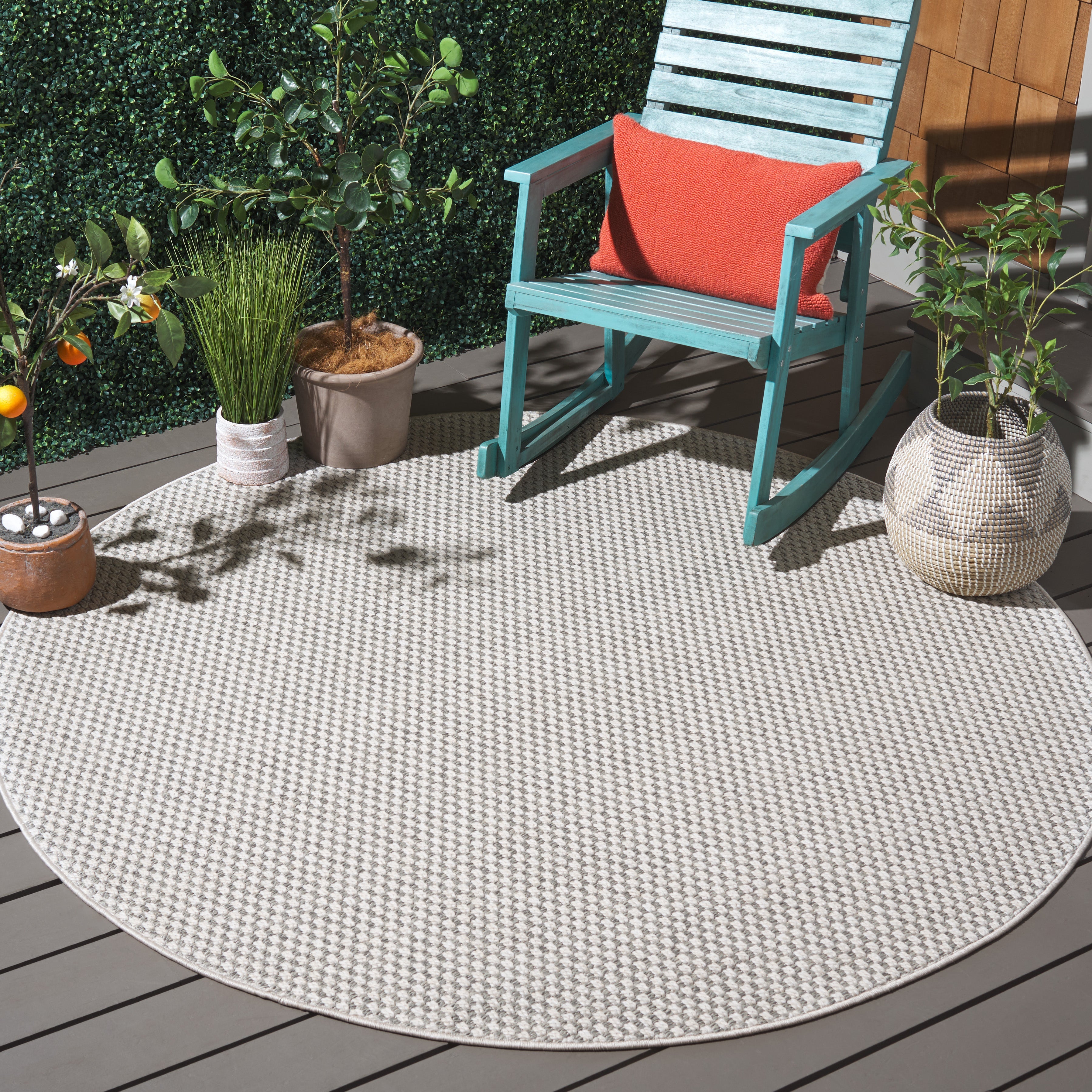 SISAL ALL-WEATHER 460 LIGHT GREY / IVORY