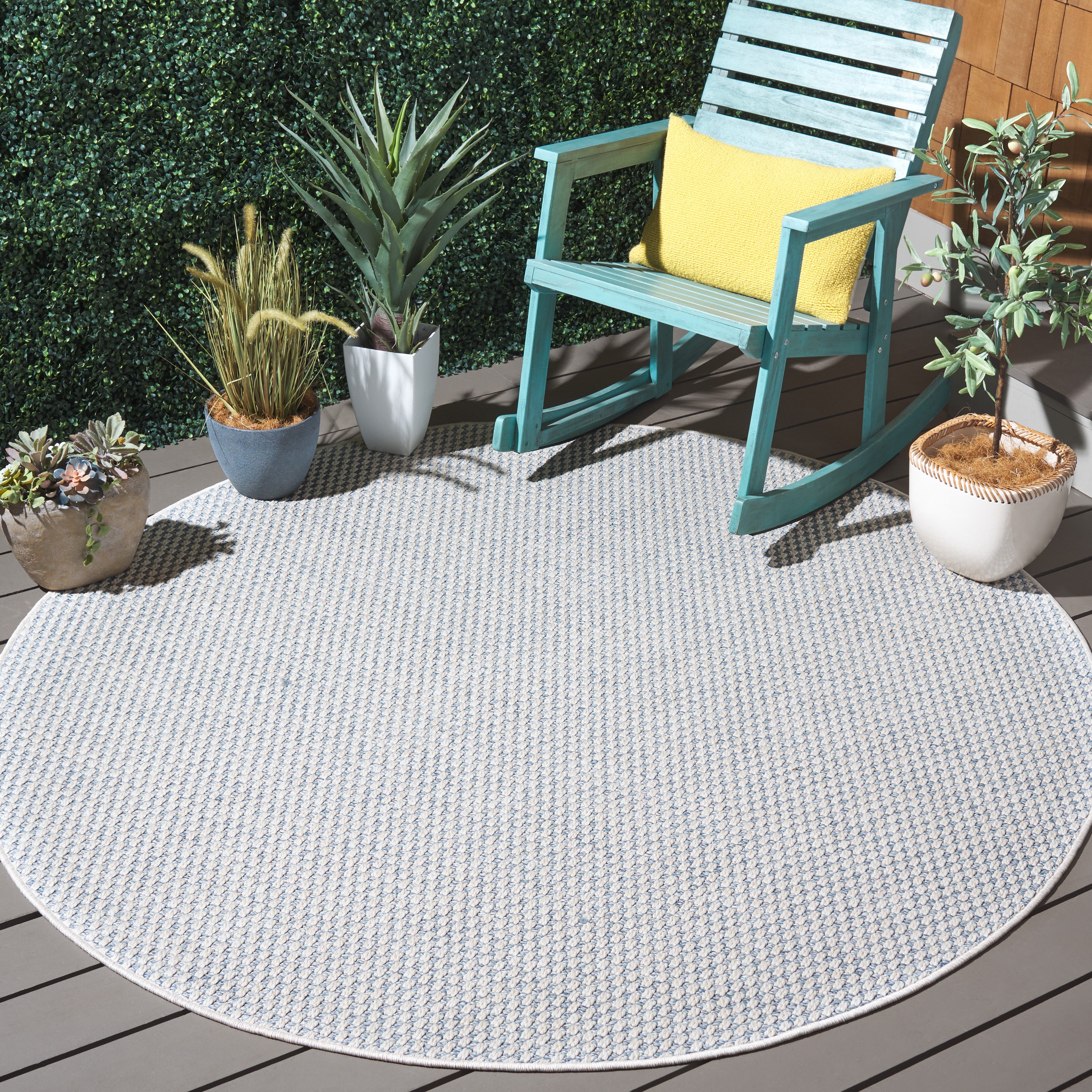 SISAL ALL-WEATHER 460 BLUE / IVORY