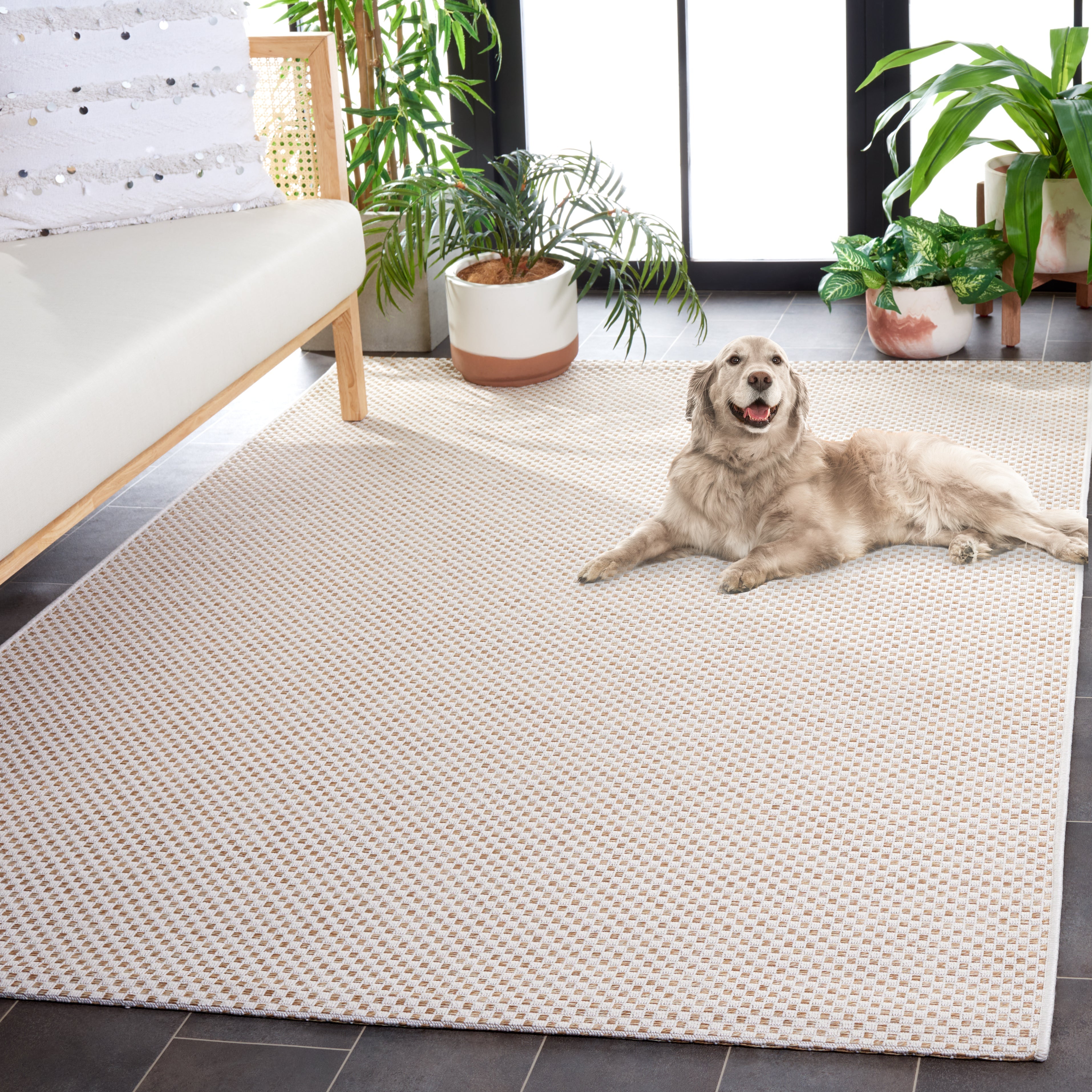 SISAL ALL-WEATHER 640 IVORY / NATURAL