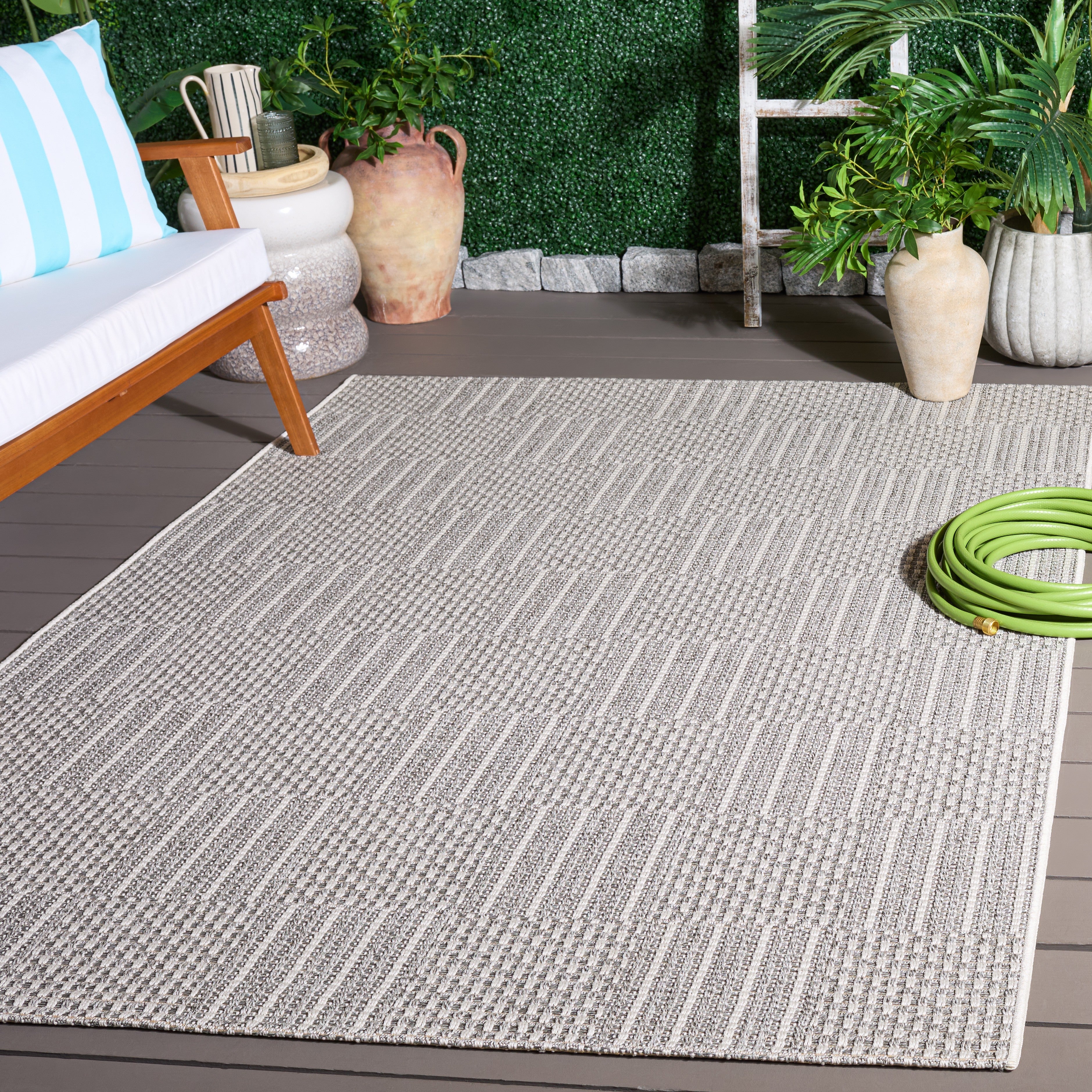 SISAL ALL-WEATHER 648 GREY / IVORY
