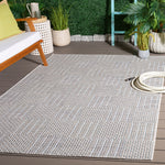 SISAL ALL-WEATHER 648 AQUA / BEIGE IVORY