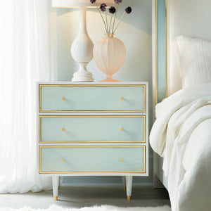Modern History - Seaglass Bedside Chest  - SBT468
