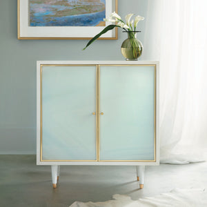 Modern History - Seaglass Two Door Cabinet  - SBT471