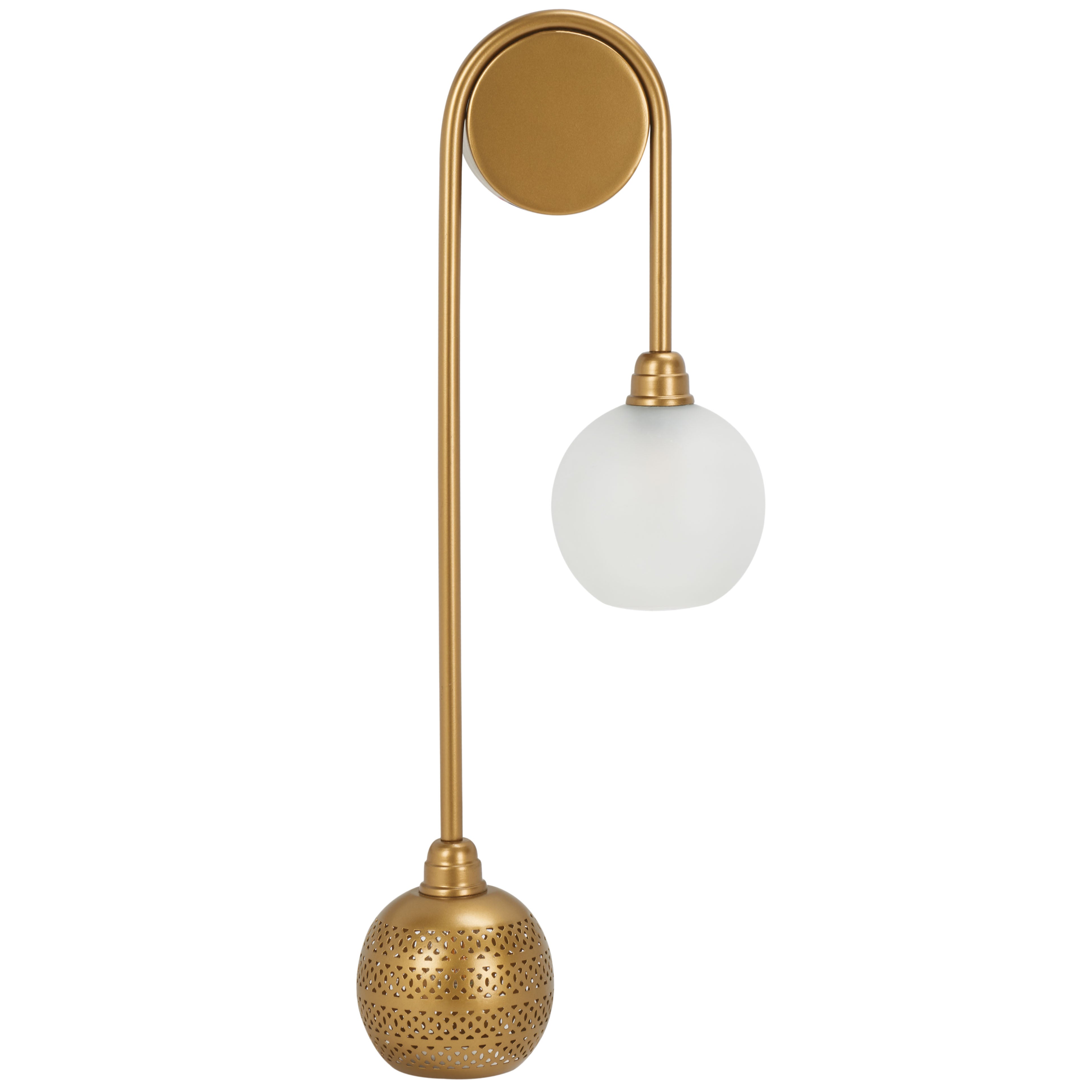 Safavieh Amari 2Lt 7 Wall Sconce Scn3006 - Antique Gold