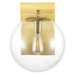 Safavieh Seoul, 8.5 Inch, Wall Sconce (Set of 2), SCN4124 - Brass Gold