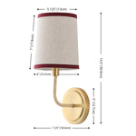 BRASS / RED