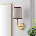 BRASS / RED