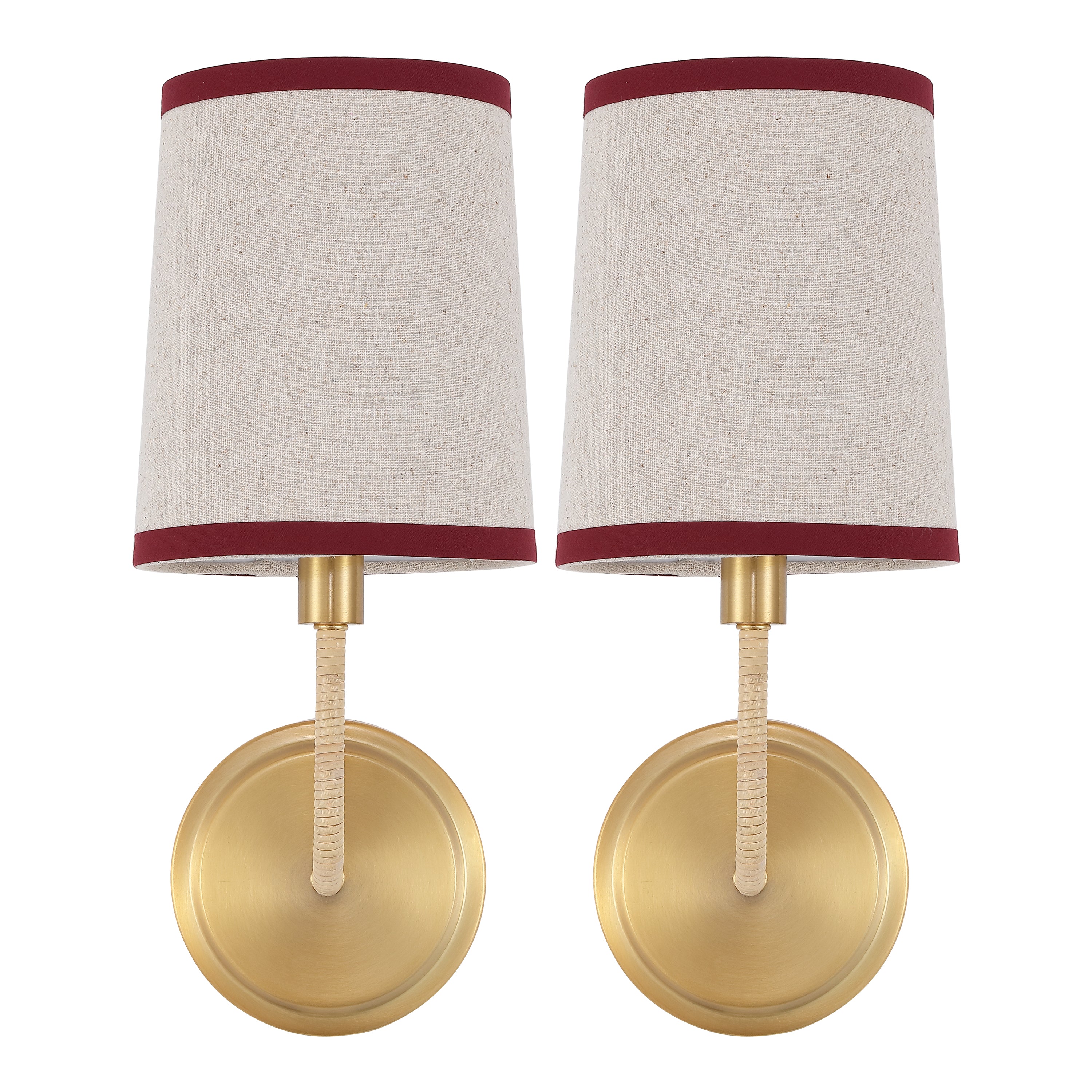 BRASS / RED
