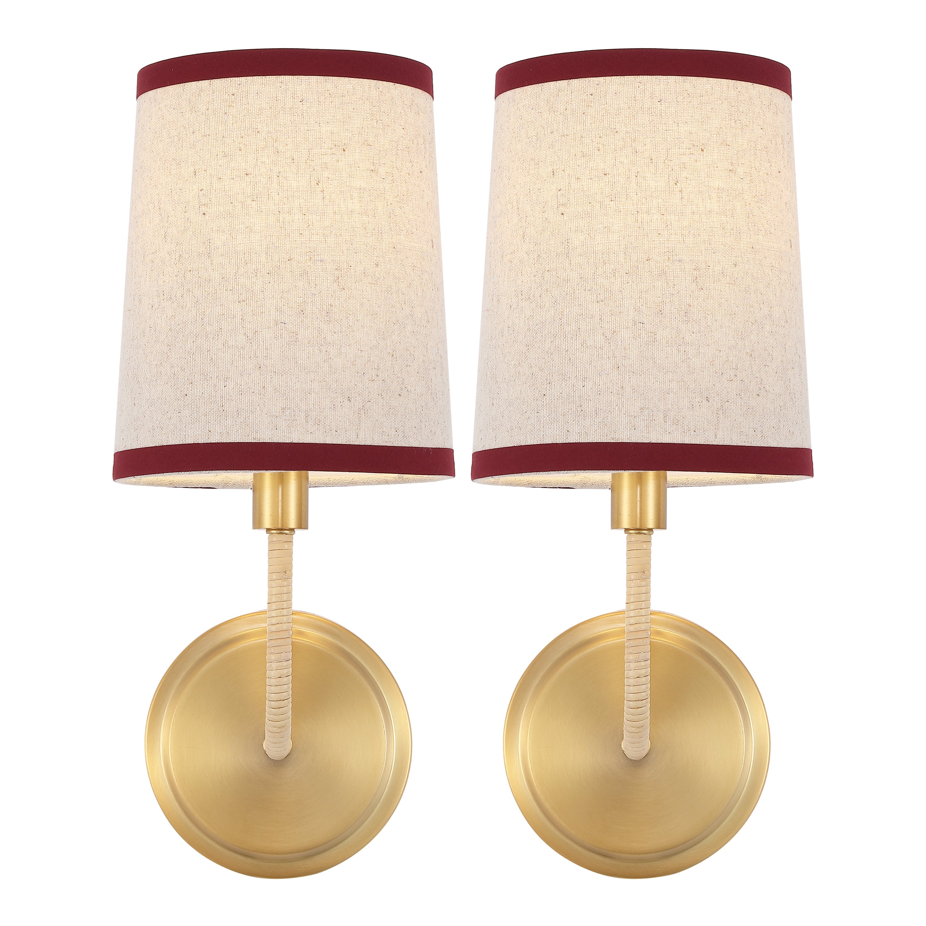 BRASS / RED