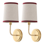 BRASS / RED