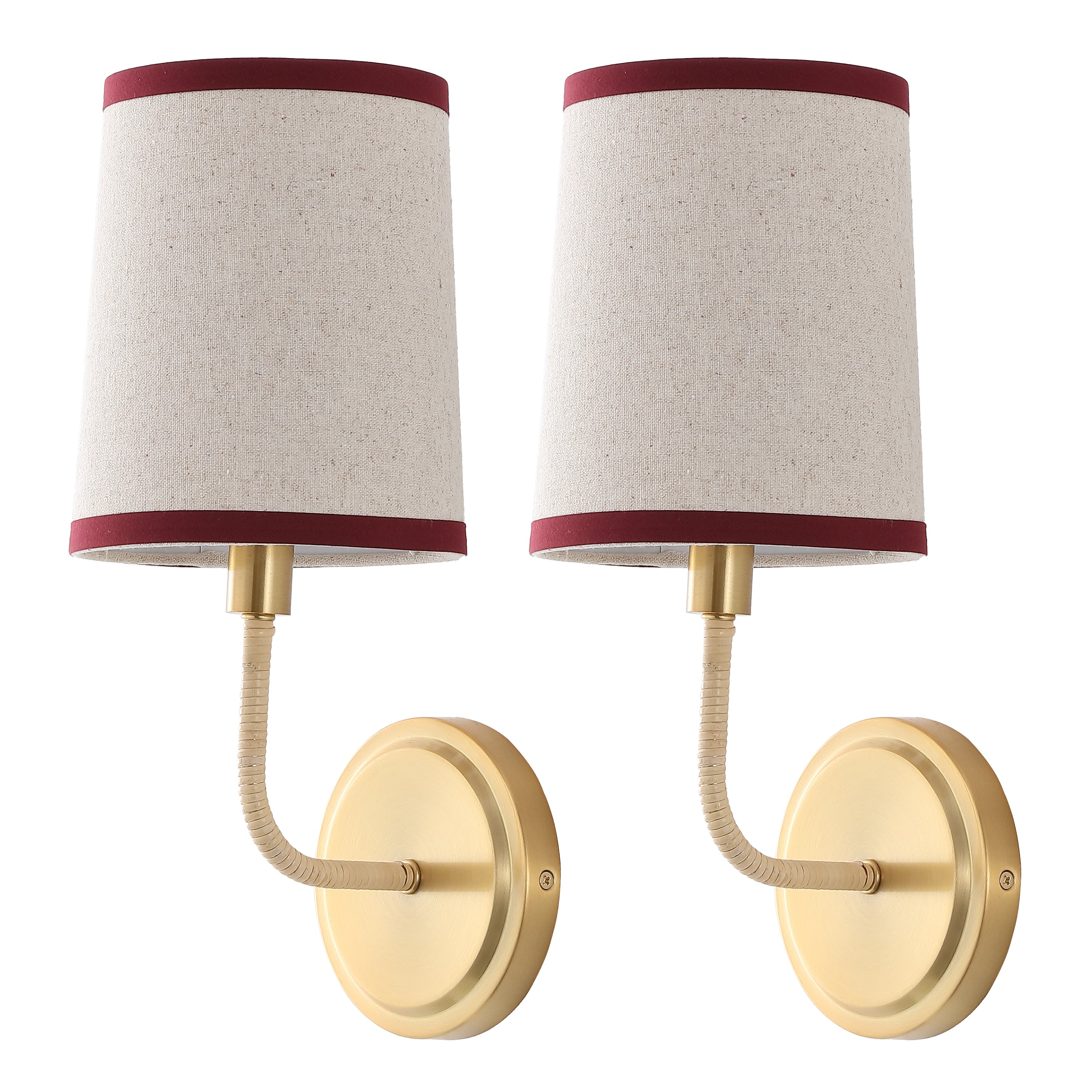 BRASS / RED