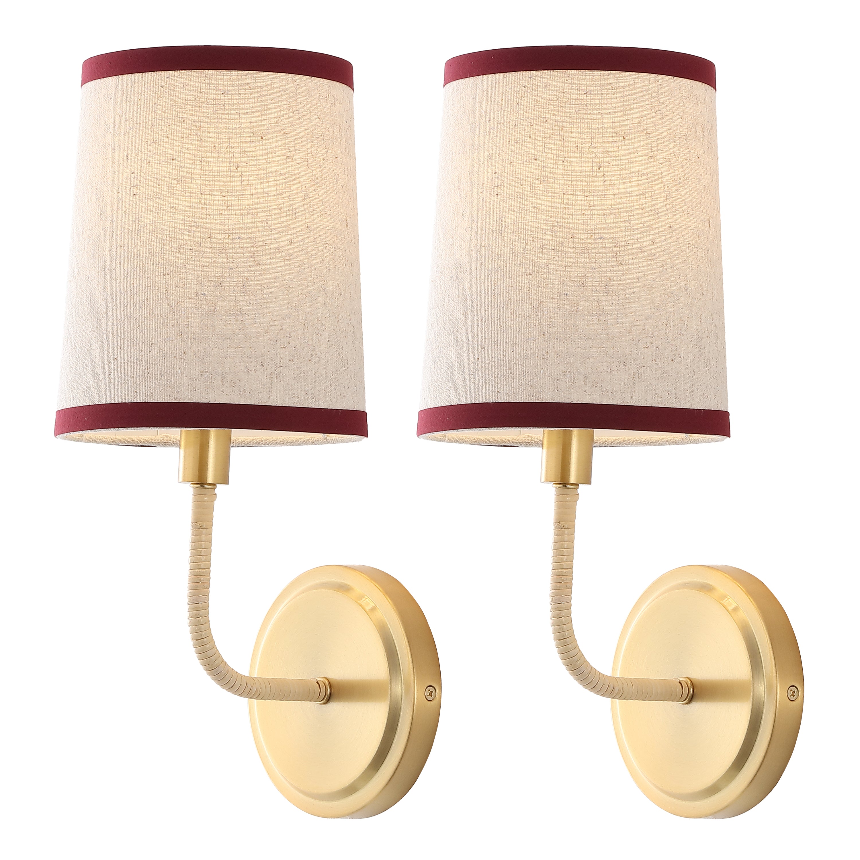 BRASS / RED