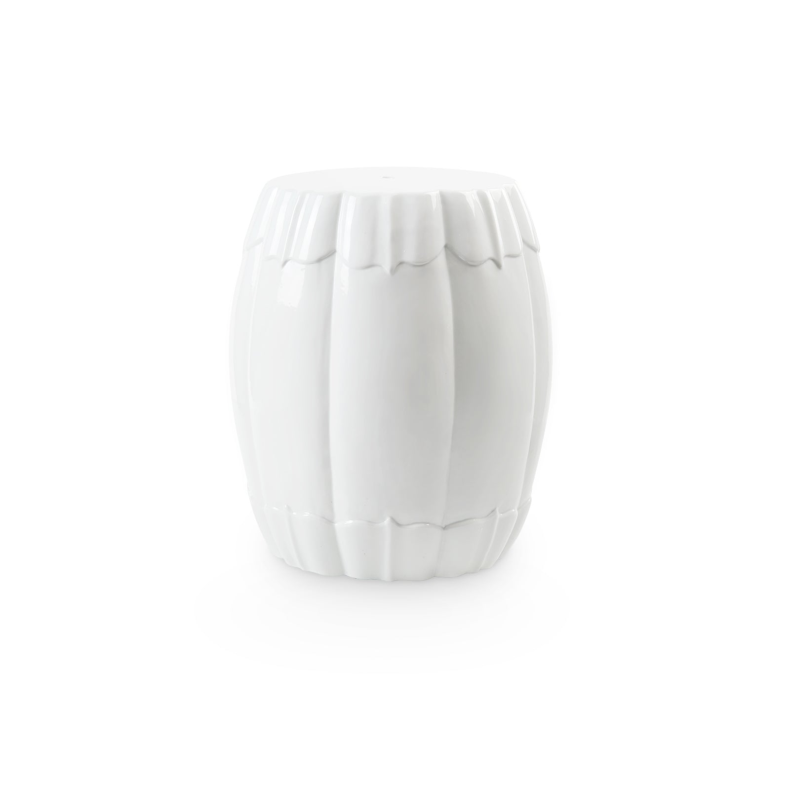 Villa & House - Sundar Stool/Side Table - Cool White - SDR-500-109