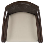 DARK BROWN / WHITE