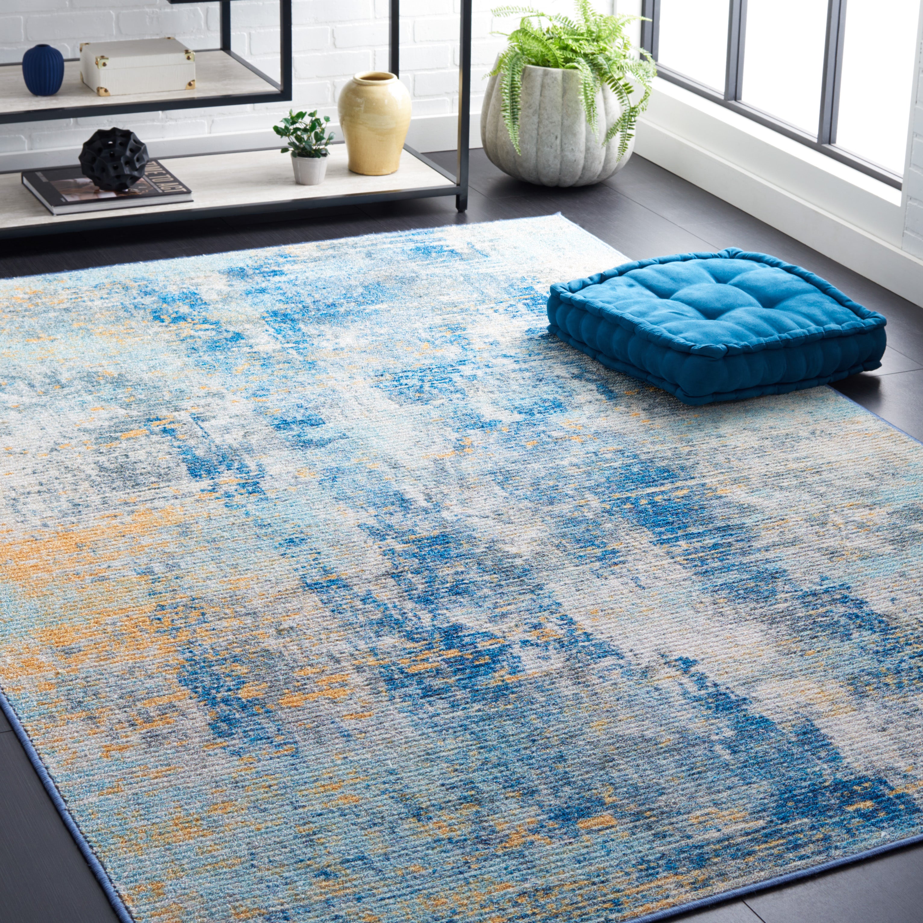 IVORY BLUE / GOLD