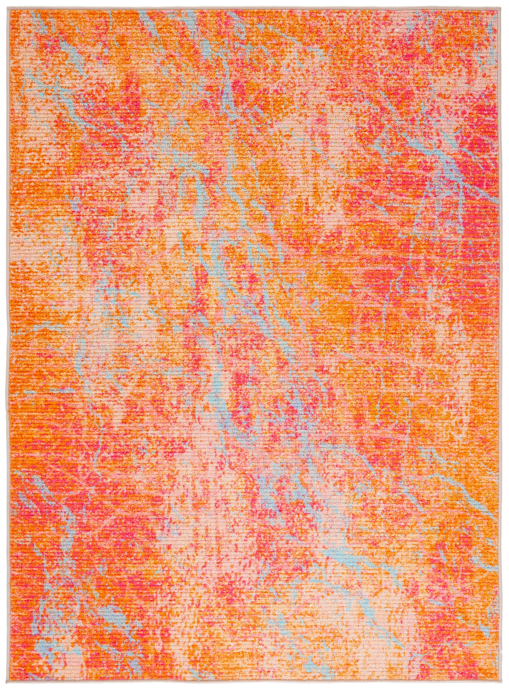 ORANGE / LIGHT BLUE