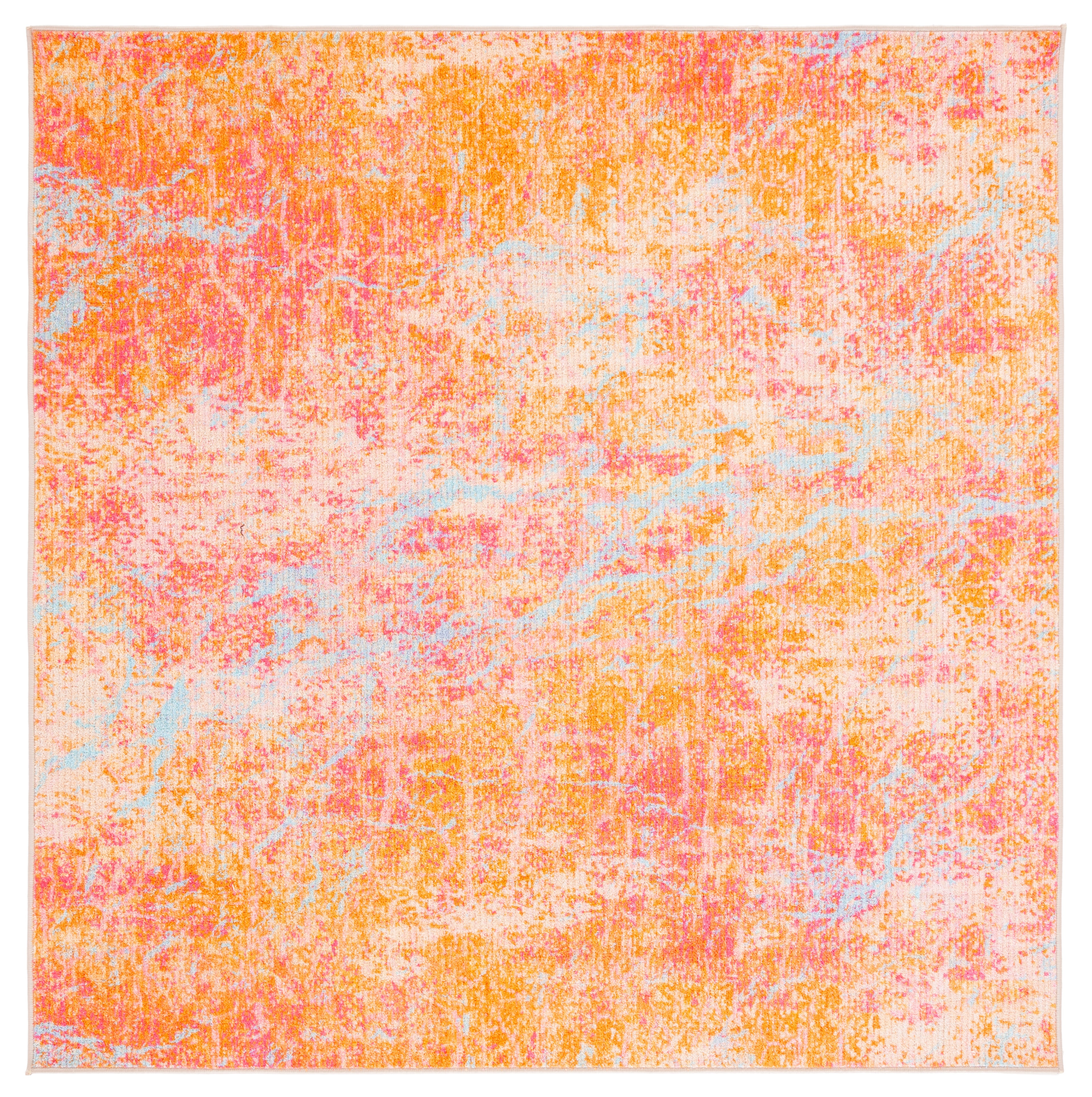 ORANGE / LIGHT BLUE