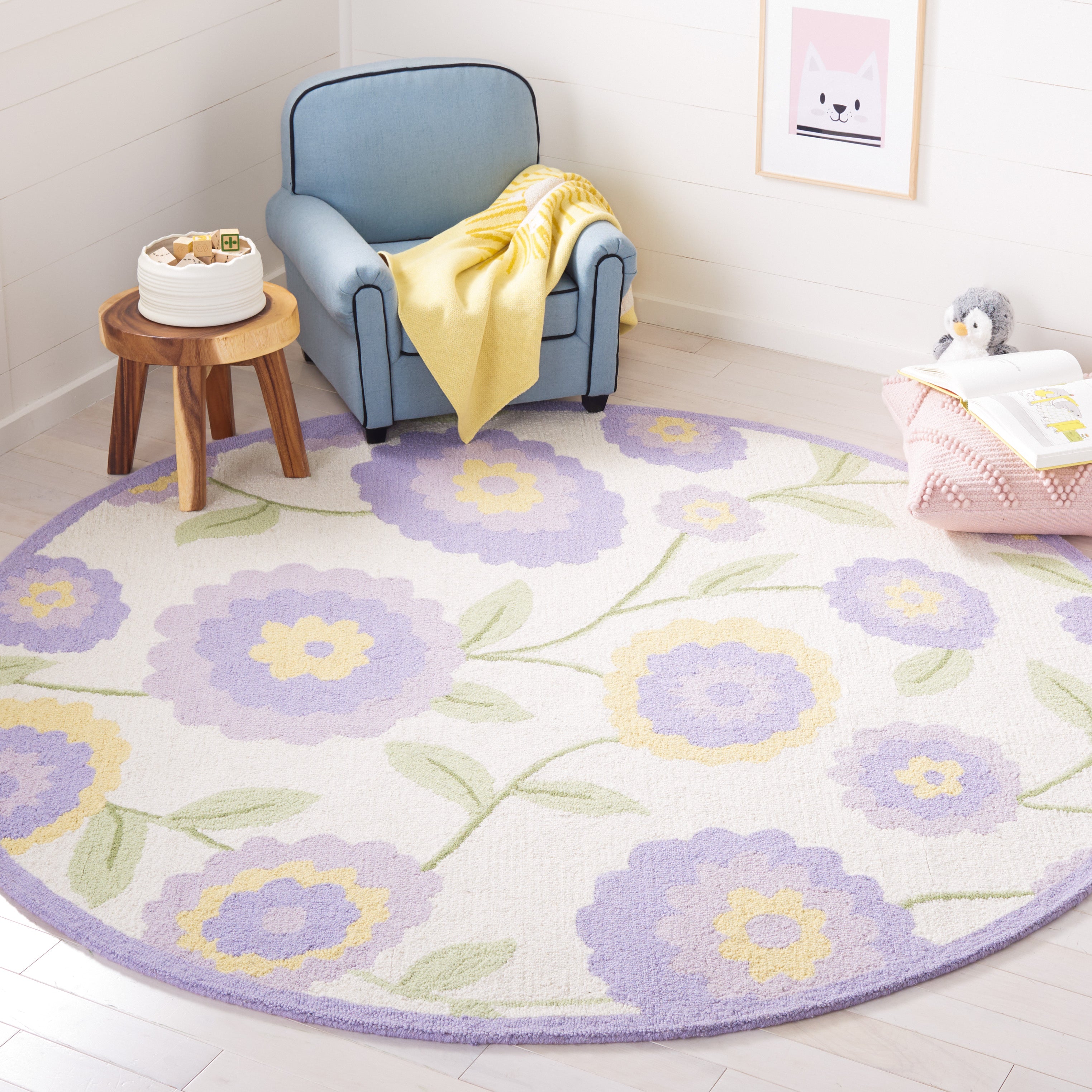 LAVENDER / IVORY
