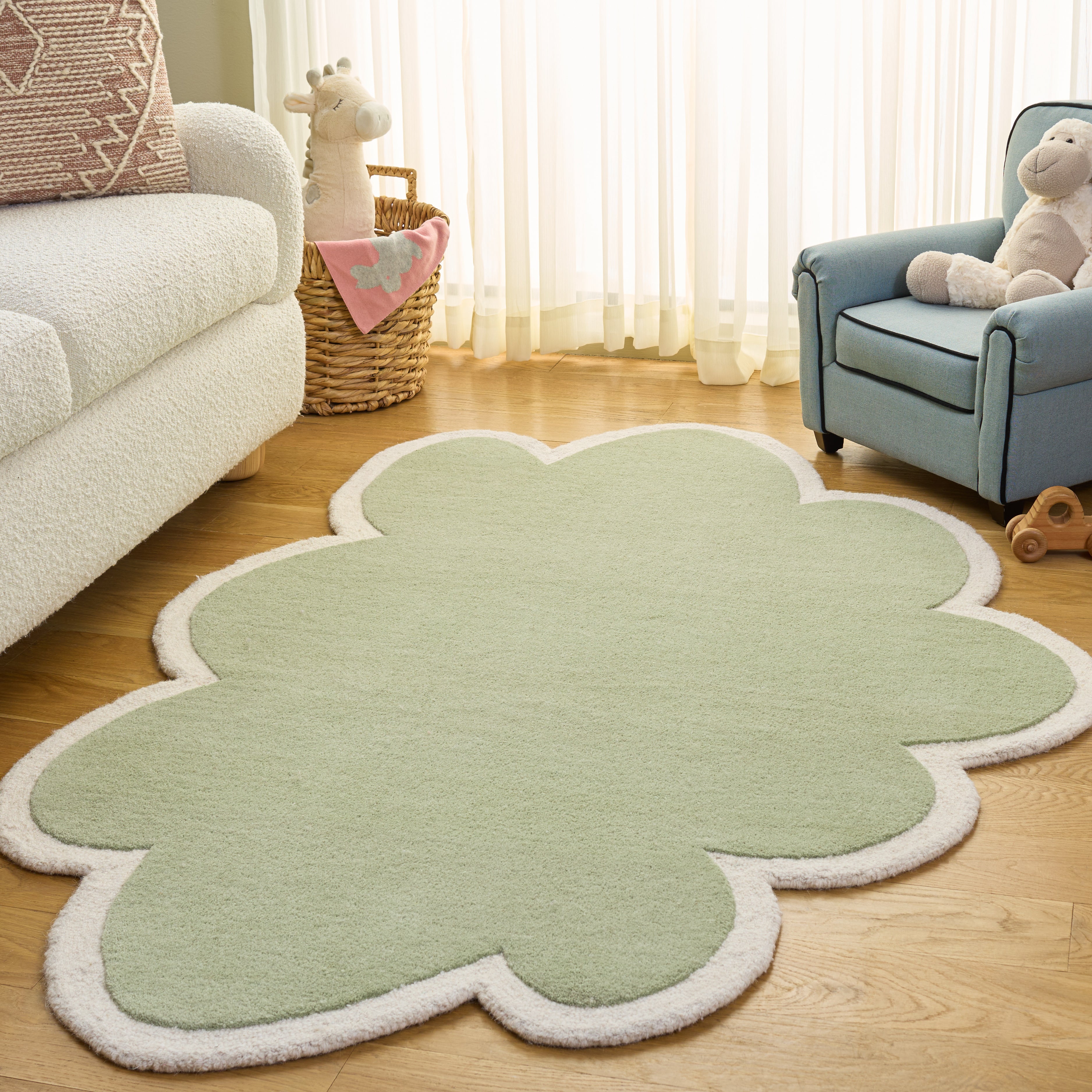 SAGE GREEN / IVORY
