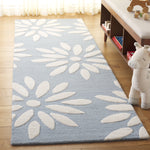 LIGHT BLUE / IVORY