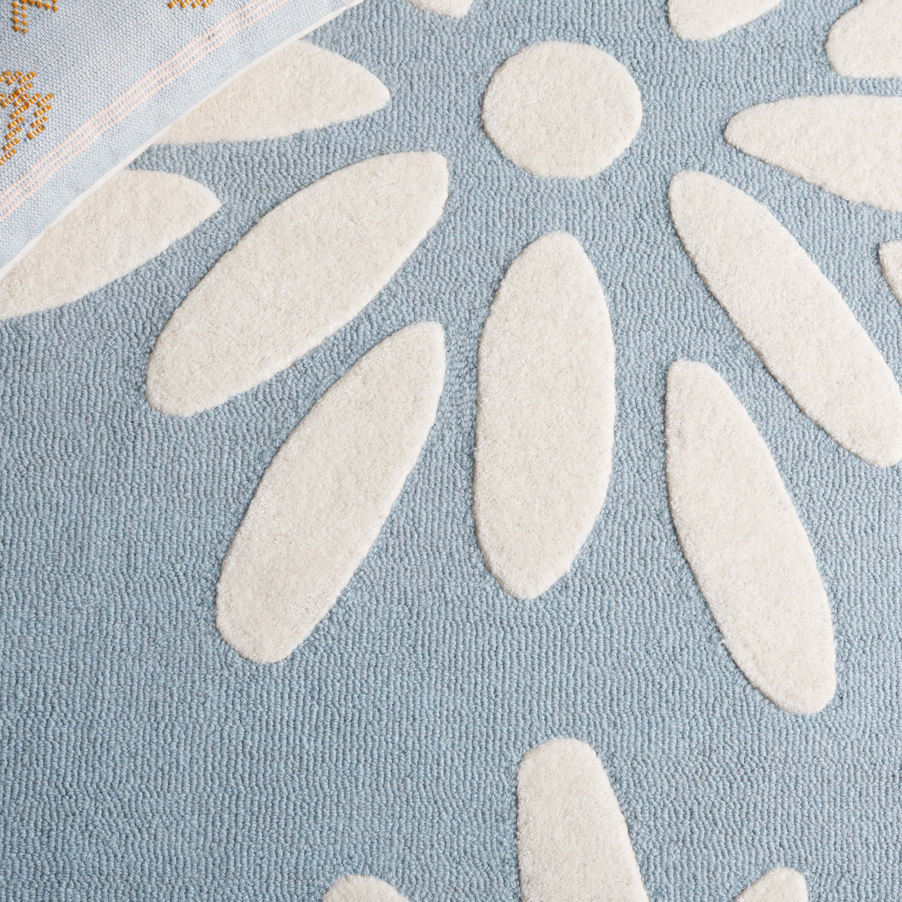 LIGHT BLUE / IVORY