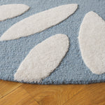 LIGHT BLUE / IVORY