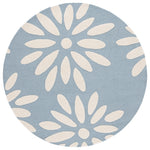 LIGHT BLUE / IVORY