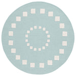 TURQUOISE / IVORY