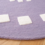 PURPLE / IVORY