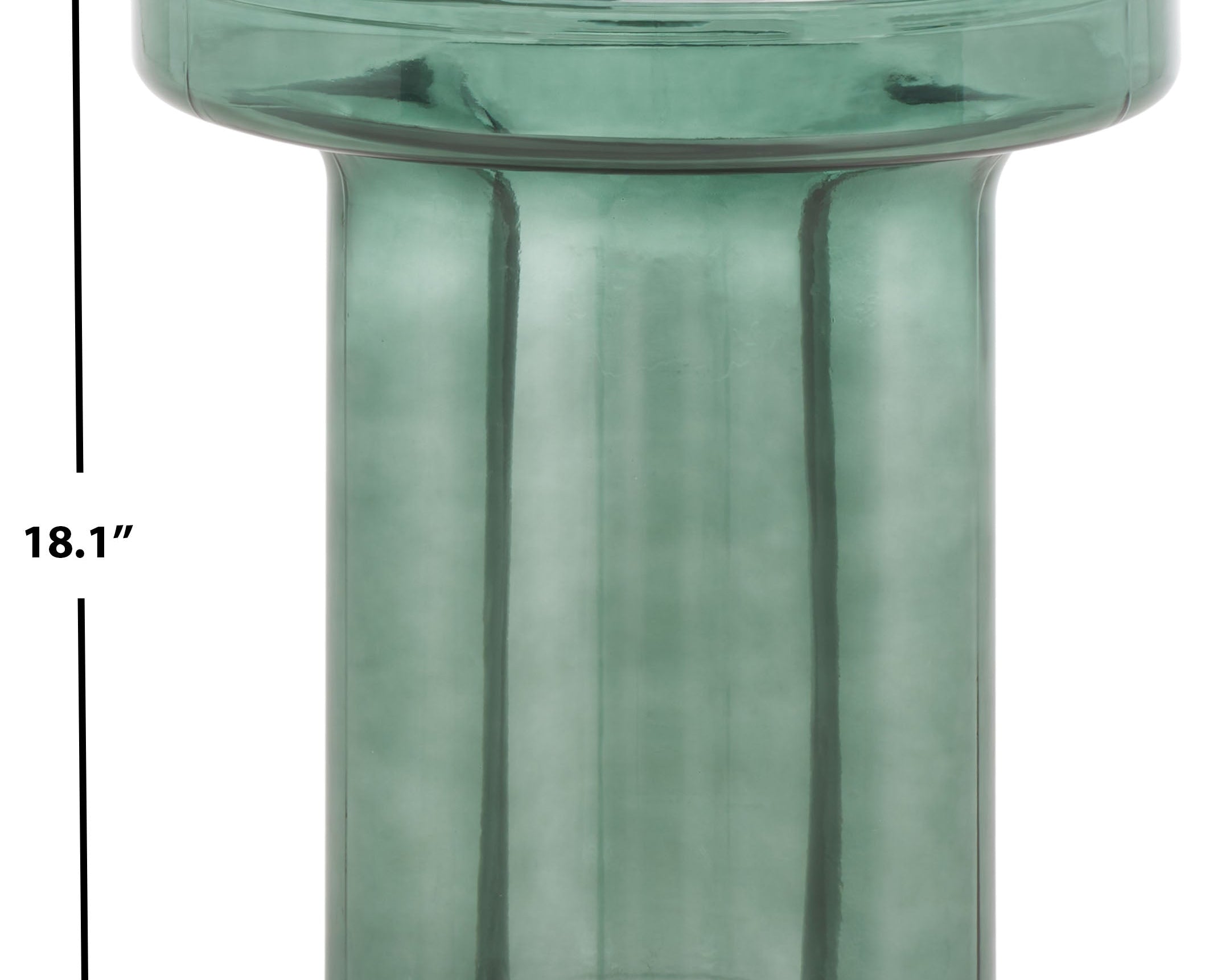 safavieh couture patterson glass accent table, sfv1201