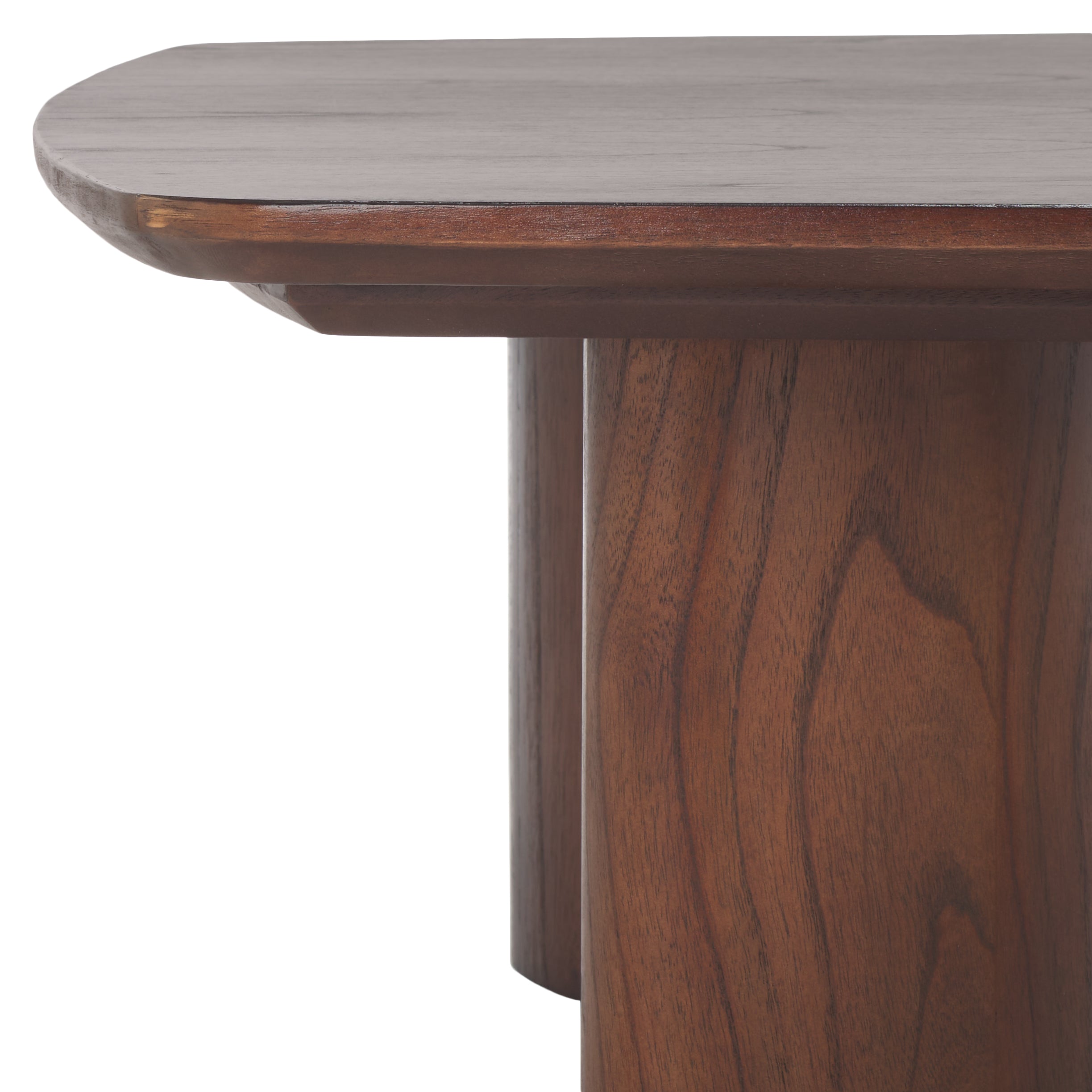 Safavieh Couture Barnard Rectangle Wood Coffee, SFV1702 - Walnut