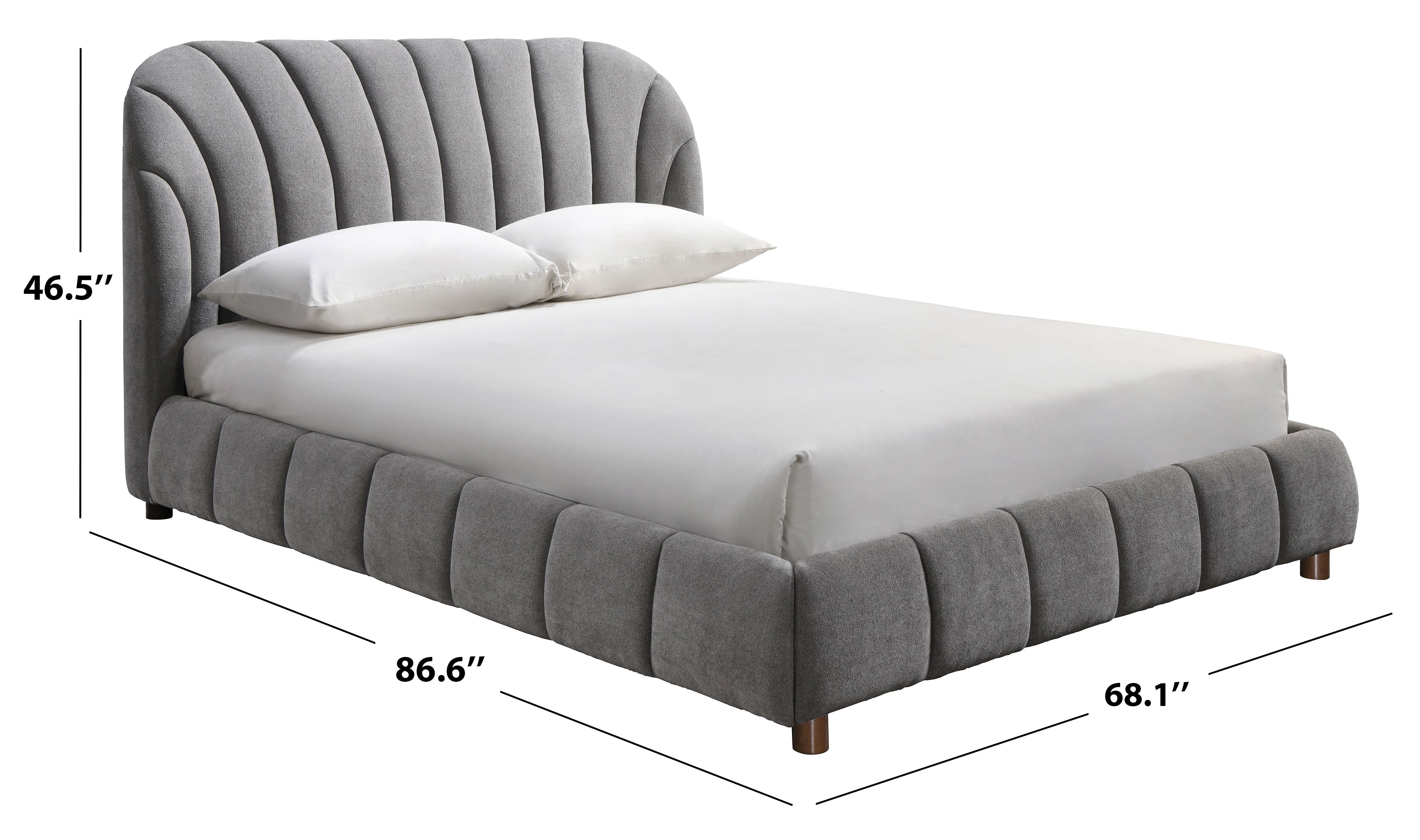 Dark Grey / Walnut