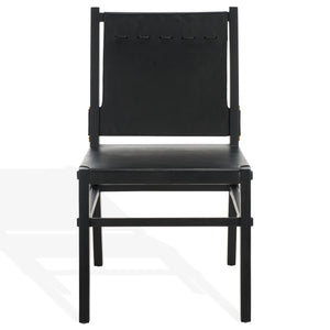 Safavieh Couture Catriella Leather Dining Chair, SFV1900