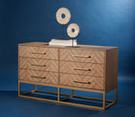 RUSTIC OAK / GOLD