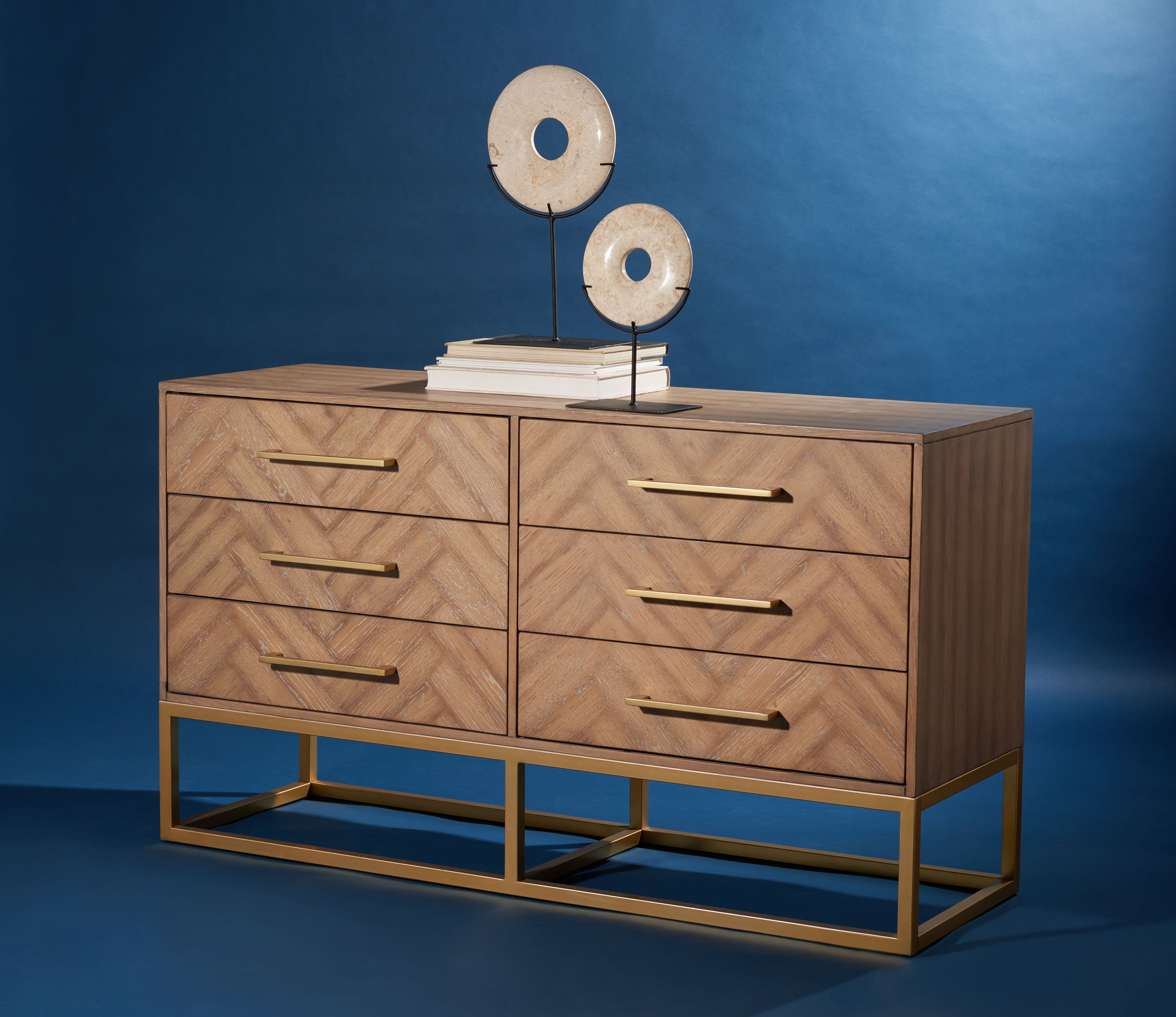 RUSTIC OAK / GOLD