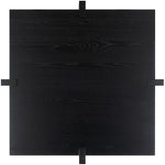 Safavieh Couture Quigley Square Wood Coffee Table, SFV2150 - Black