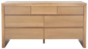 Safavieh Couture Darnell Wood 7 Drawer Dresser, SFV2153