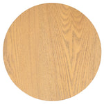 safavieh couture bonaclara wood 2 leg table, sfv2156 - Natural