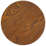 safavieh couture bonaclara wood 2 leg table, sfv2156 - Medium Oak