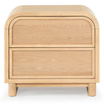 Safavieh Couture Dinah 2 Drawer Wood Nightstand, SFV2161 - Natural